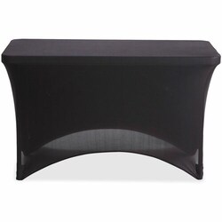 Enterprise Technology Solutions&nbsp;Iceberg  Table Cover, Stretch Fabric, f/4' Tables, 24