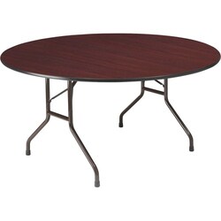 Enterprise Technology Solutions&nbsp;Iceberg  Round Folding Table, Wood, 60
