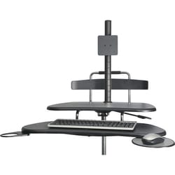 Enterprise Technology Solutions&nbsp;Kantek  Height Adj Mobile Workstation, 27-1/2