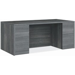 Enterprise Technology Solutions&nbsp;The HON Company  Double Pedestal Desk,Rectangle,72