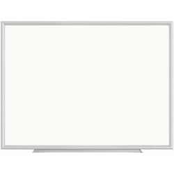 Enterprise Technology Solutions&nbsp;Lorell  White Board,Dry-Erase,StyreneSurface,w/MarkerTray,Aluminum Frame,3/5