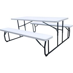 Enterprise Technology Solutions&nbsp;Iceberg  Picnic Table, Folding, 600/650 lb Cap, 71