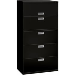 Enterprise Technology Solutions&nbsp;The HON Company  Lateral File, 5 Drawer, w/Lock, 36