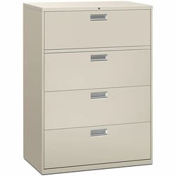 Enterprise Technology Solutions&nbsp;The HON Company  Lateral File, 4 Drawer, w/Lock, 42