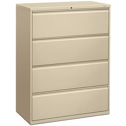 Enterprise Technology Solutions&nbsp;The HON Company  4-Drawer, Lateral File W/Lock, 42