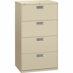 Enterprise Technology Solutions&nbsp;The HON Company  Lateral File, 4 Drawer, w/Lock, 30