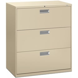 Enterprise Technology Solutions&nbsp;The HON Company  Lateral File, 3 Drawer, w/Lock, 36
