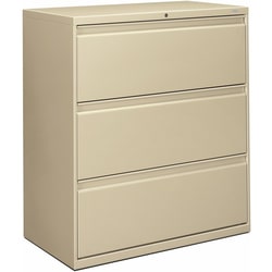 Enterprise Technology Solutions&nbsp;The HON Company  3-Drawer Lateral File W/Lock, 36