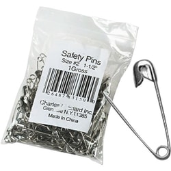 Enterprise Technology Solutions&nbsp;Charles Leonard, Inc  Safety Pins, 1-1/2