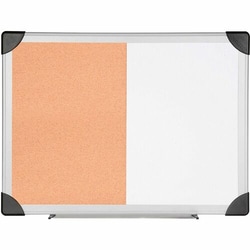 Enterprise Technology Solutions&nbsp;Lorell  Combo Board, Dry-Erase/Cork, 18