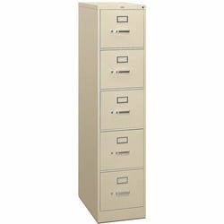 Enterprise Technology Solutions&nbsp;The HON Company  5 Drawer File, Vertical, Letter, 15
