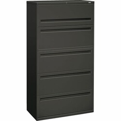 Enterprise Technology Solutions&nbsp;The HON Company  Lateral File,4-Drawer,1 Rollout Shelf,36
