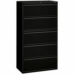 Enterprise Technology Solutions&nbsp;The HON Company  Lateral File, 5-Drawer, Locking, 42