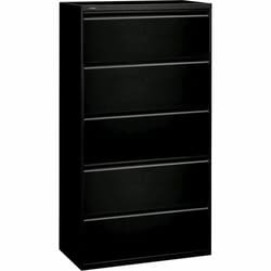 Enterprise Technology Solutions&nbsp;The HON Company  Lateral File, 5-Drawer, Locking, 36