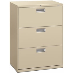 Enterprise Technology Solutions&nbsp;The HON Company  Lateral File, 3 Drawer, w/Lock, 30