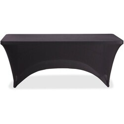Enterprise Technology Solutions&nbsp;Iceberg  Table Cover, Stretch Fabric, f/6' Tables, 96