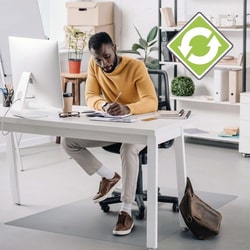 Enterprise Technology Solutions&nbsp;FloorTex  Chair Mat, f/ Hard Floor, 30
