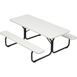 Enterprise Technology Solutions&nbsp;Iceberg  Resin Picnic Table, 72