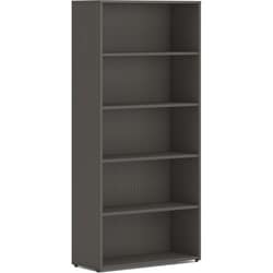 Enterprise Technology Solutions&nbsp;The HON Company  Bookcase, 5-Shelf, Adjustable, 30