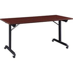 Enterprise Technology Solutions&nbsp;Lorell  Training Table, Folding, Mobile, 63