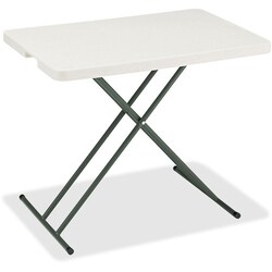 Enterprise Technology Solutions&nbsp;Iceberg  Personal Folding Table, Adj Height, 250 lb Cap, 30