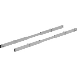 Enterprise Technology Solutions&nbsp;Lorell  Crossbar Set, f/Leg Frame, Adj., 43