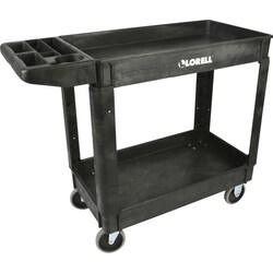 Enterprise Technology Solutions&nbsp;Lorell  Utility Cart,w/Built-in Bin,550 lb Cap,37-1/2