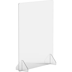 Enterprise Technology Solutions&nbsp;Lorell  Barrier, f/Social Distance, Acrylic, 24