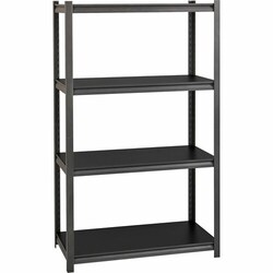 Enterprise Technology Solutions&nbsp;Lorell  Shelving, 4-Shelf, Steel, 3200 lb Cap, 36