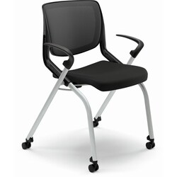 Enterprise Technology Solutions&nbsp;The HON Company  Nesting Chair w/Arms, 26-3/4