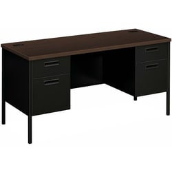Enterprise Technology Solutions&nbsp;The HON Company  Dble Ped Credenza, w/Kneespace, 60