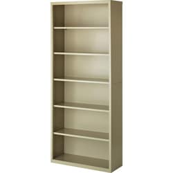 Enterprise Technology Solutions&nbsp;Lorell  Bookcase, Steel, 6-Shelf, 34-1/2