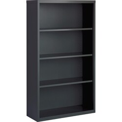 Enterprise Technology Solutions&nbsp;Lorell  Bookcase, 4-Shelf, Steel, 34-1/2