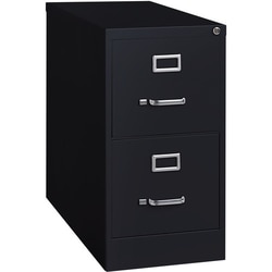 Enterprise Technology Solutions&nbsp;Lorell  2-Drawer Vertical File,w/ Lock,15
