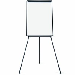 Enterprise Technology Solutions&nbsp;Lorell  Easel,TriPod,HeightAdjst,w/MarkerTray,Folding,Black
