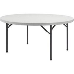 Enterprise Technology Solutions&nbsp;Lorell  Banquet Table, Round, 600 lb Capacity, 48