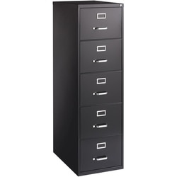 Enterprise Technology Solutions&nbsp;Lorell  Vertical File, 5-Drawer, Lgl, 18