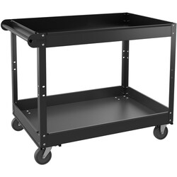 Enterprise Technology Solutions&nbsp;Lorell  Utility Cart, 2-Shelf, 3-1/4