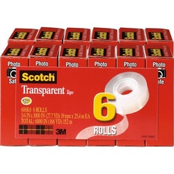 Enterprise Technology Solutions&nbsp;3M  Transparent Tape, Refill, 1