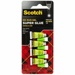 Enterprise Technology Solutions&nbsp;3M  Super Glue, No-Run, 1/2Gram, 4/PK, Clear