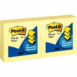 Enterprise Technology Solutions&nbsp;3M  Original Pop-up Notes, 100 Sheets/Pad, 3