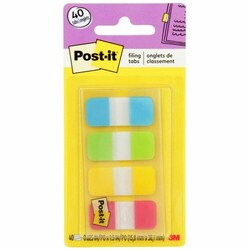 Enterprise Technology Solutions&nbsp;3M  Post-it Tabs, Self-Stick, 5/8