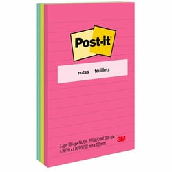 Enterprise Technology Solutions&nbsp;3M  Post-it Notes,Lined,4