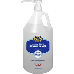 Enterprise Technology Solutions&nbsp;Zep Commercial  Hand Sanitizer, Pump-friendly, Alcohol-based, 1 Gal, Clear