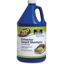 Enterprise Technology Solutions&nbsp;Zep Commercial  Carpet Shampoo, Concentrate, 1 Gallon, Blue