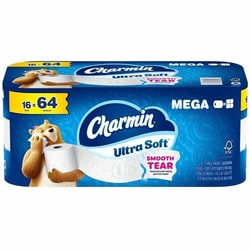 Enterprise Technology Solutions&nbsp;Procter & Gamble Commercial  ToiletPaper,UltraSoft,2Ply,MegaRoll,WavyPerf,16/PK,1/CT,WE