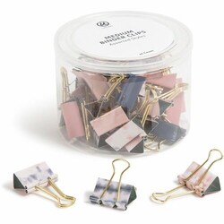 Enterprise Technology Solutions&nbsp;U Brands  Binder Clips,Fashion,Soft Dye,1