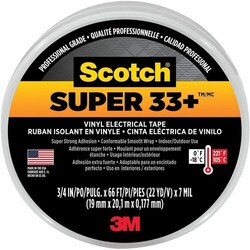 Enterprise Technology Solutions&nbsp;3M  Electrical Scotch Tape, 10RL/CT, Black
