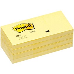 Enterprise Technology Solutions&nbsp;3M  Post-it Notes,Original Pads,1-1/2
