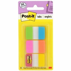 Enterprise Technology Solutions&nbsp;3M  Post-it Tabs,Poly,Self-stick,1